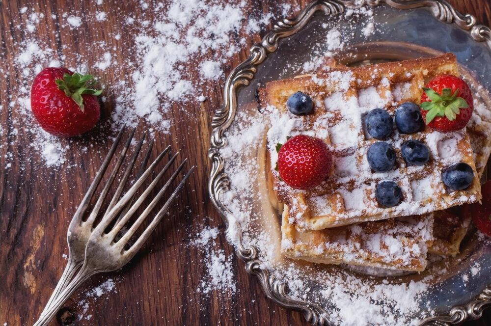 Belgian waffles