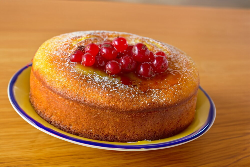 Fluffy Semolina Cake with Milk (Baked in the Oven)