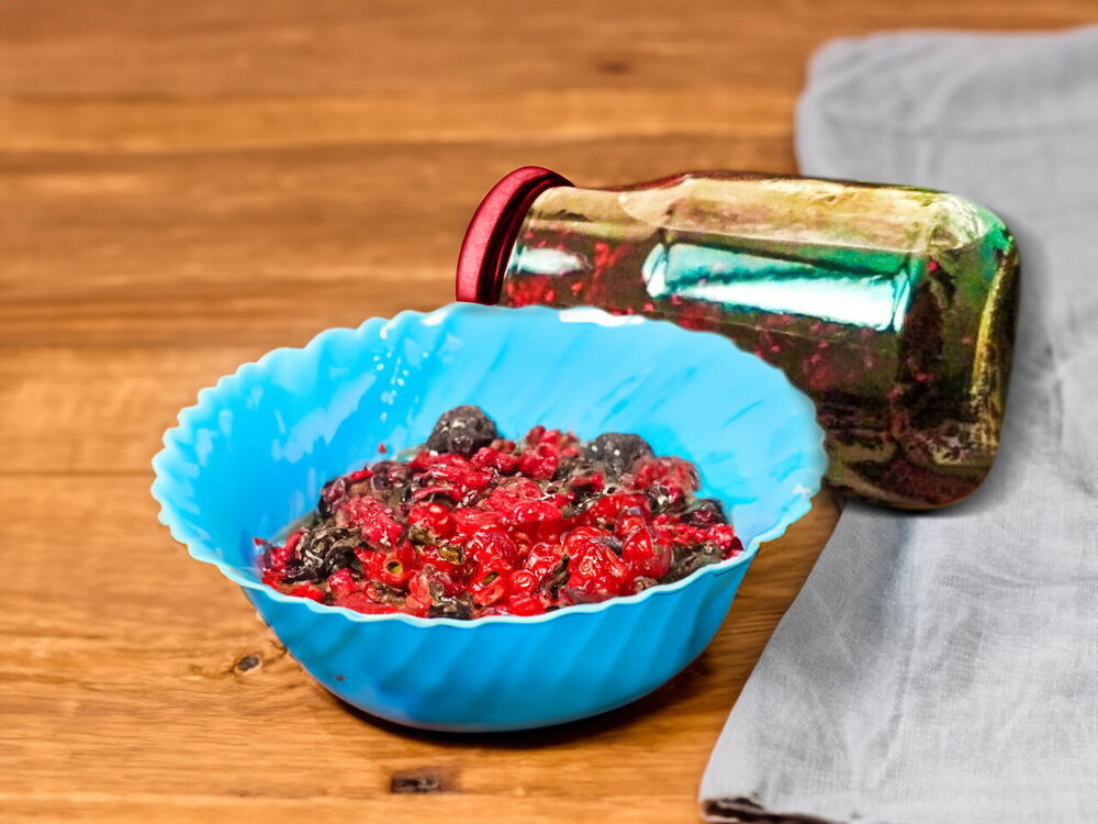 Raspberry and Black Currant Jam