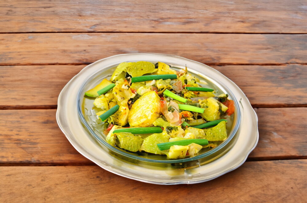 Vegetable Stew with Zucchini and Tomatoes
