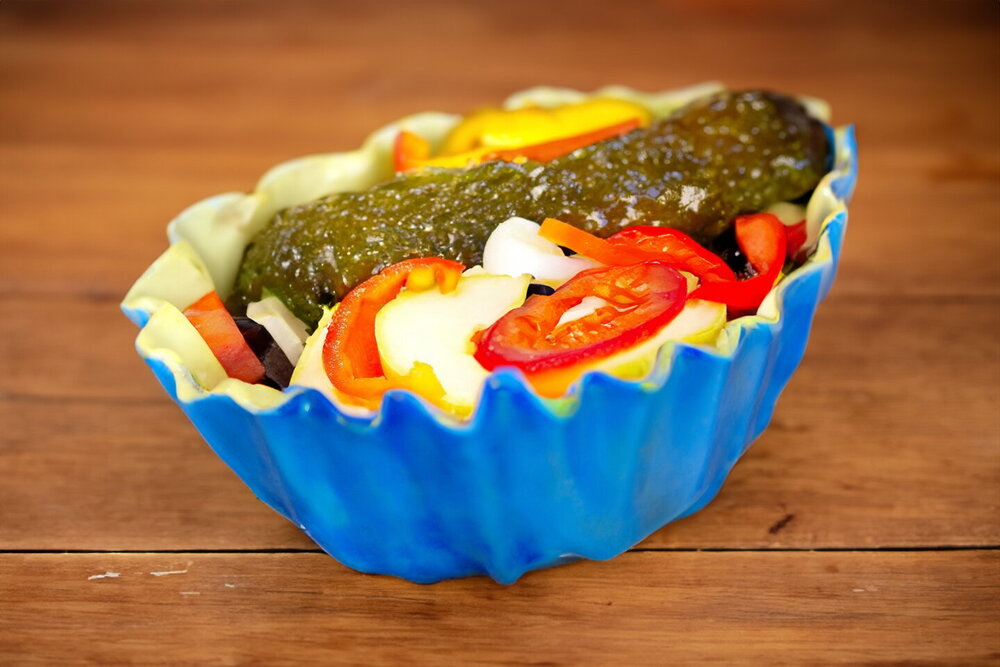 Pickled Cucumbers with Zucchini for Winter