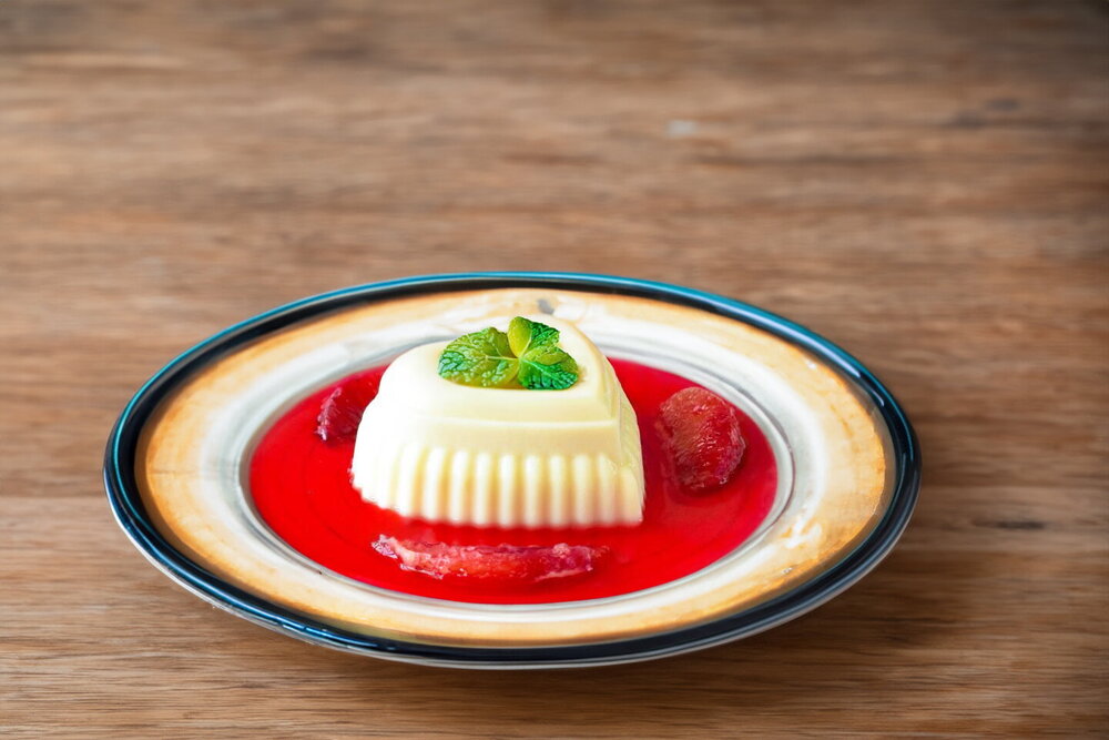 Coconut Milk Panna Cotta