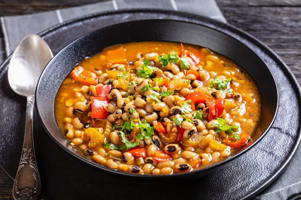 Black-eyed bean stew