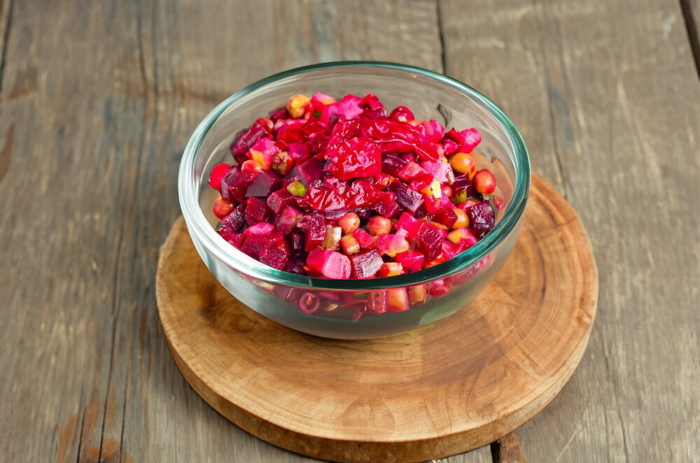Beet Salad with Pickles