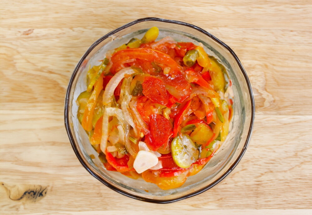 Shakarob Salad for Winter