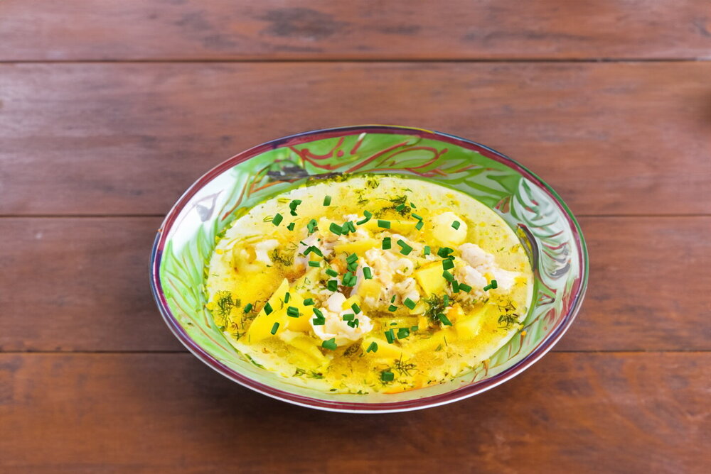 Chicken and Pearl Barley Rassolnik Soup