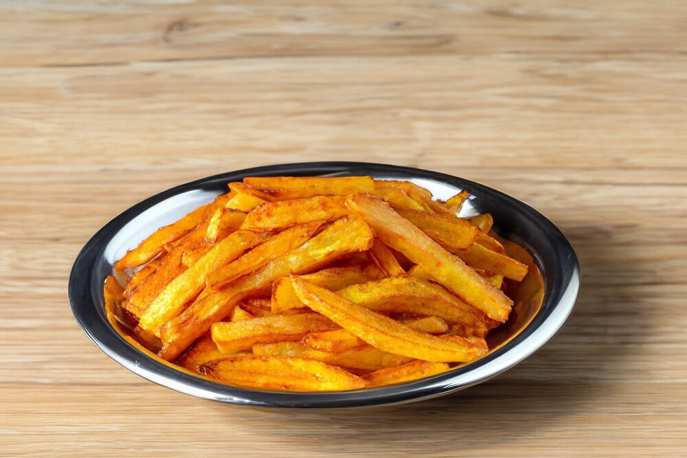 French Fries Fried in Vegetable Oil