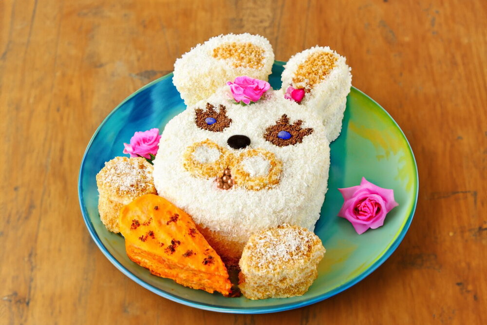 Bunny Sponge Cake