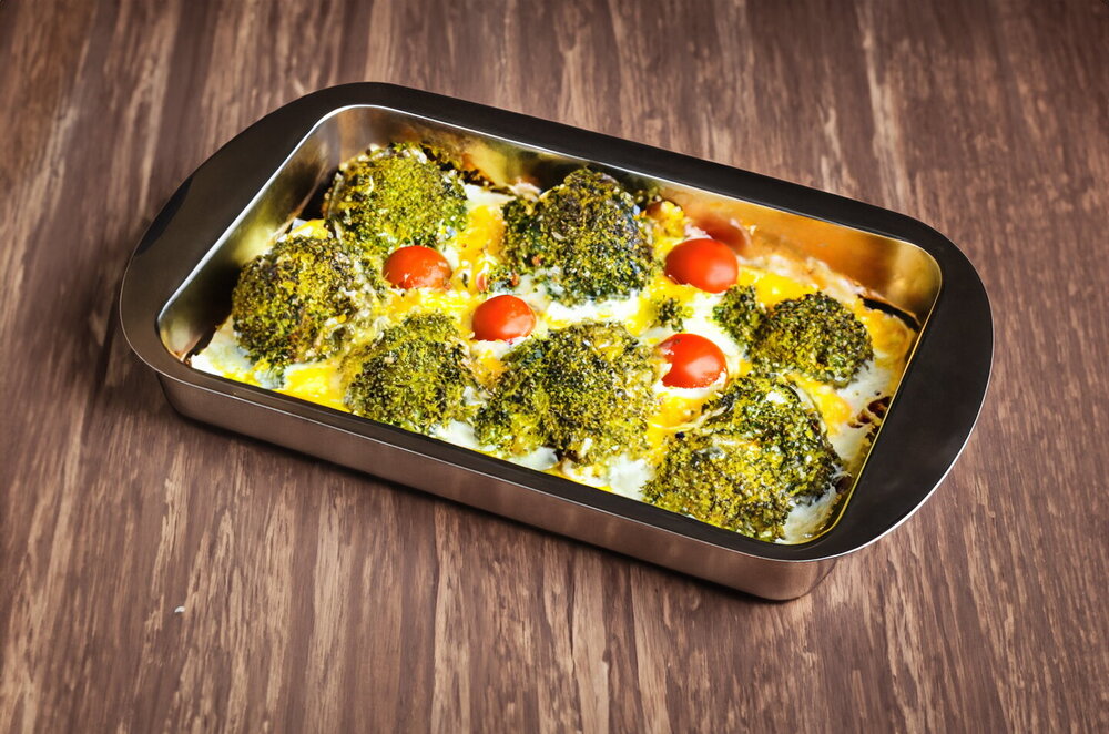 Baked Chicken Fillet with Broccoli