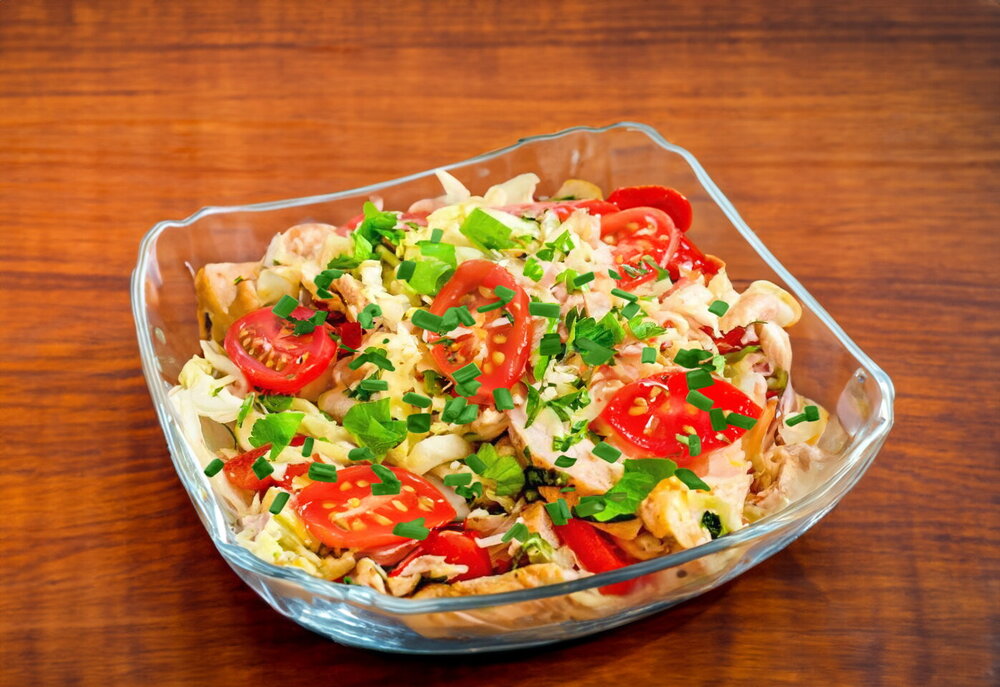 Chinese Cabbage Salad with Chicken