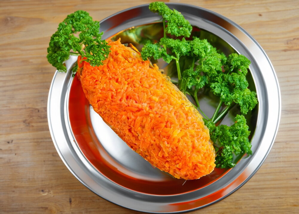 Carrot Salad with Tuna