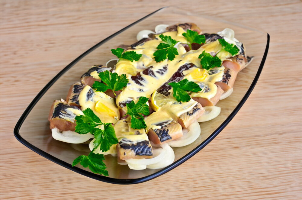 Herring in Mustard Sauce