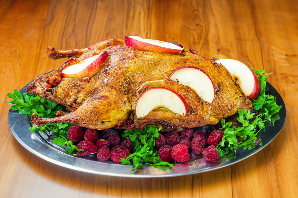 Roast Muscovy Duck in the Oven in a Baking Sleeve, Whole
