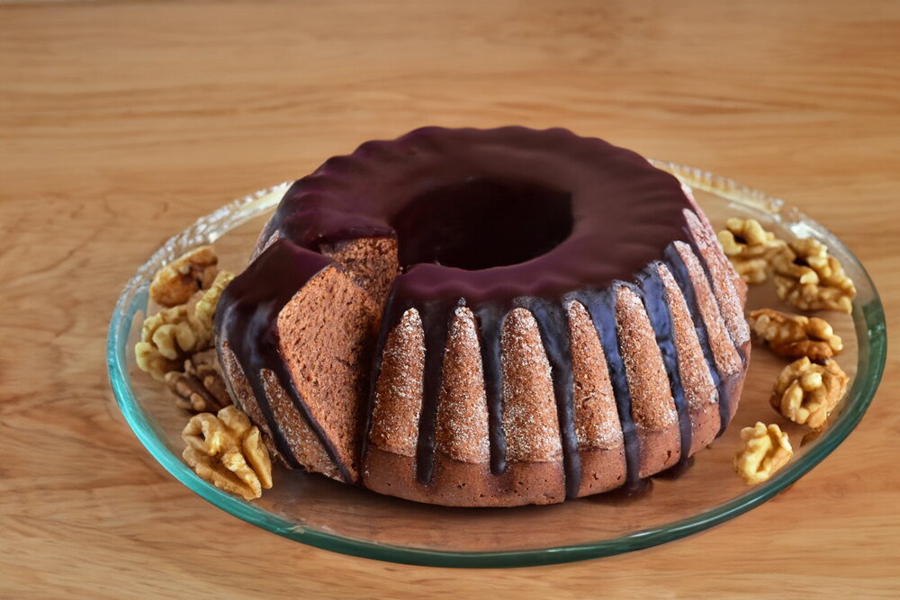 Chocolate Cake in the Oven
