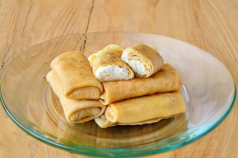 Thin Crepes for Stuffing