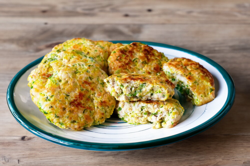 Turkey Patties with Zucchini