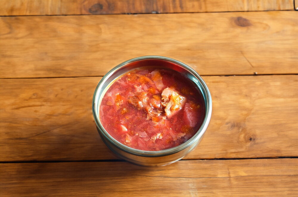 Borscht with Beetroot and Tomato