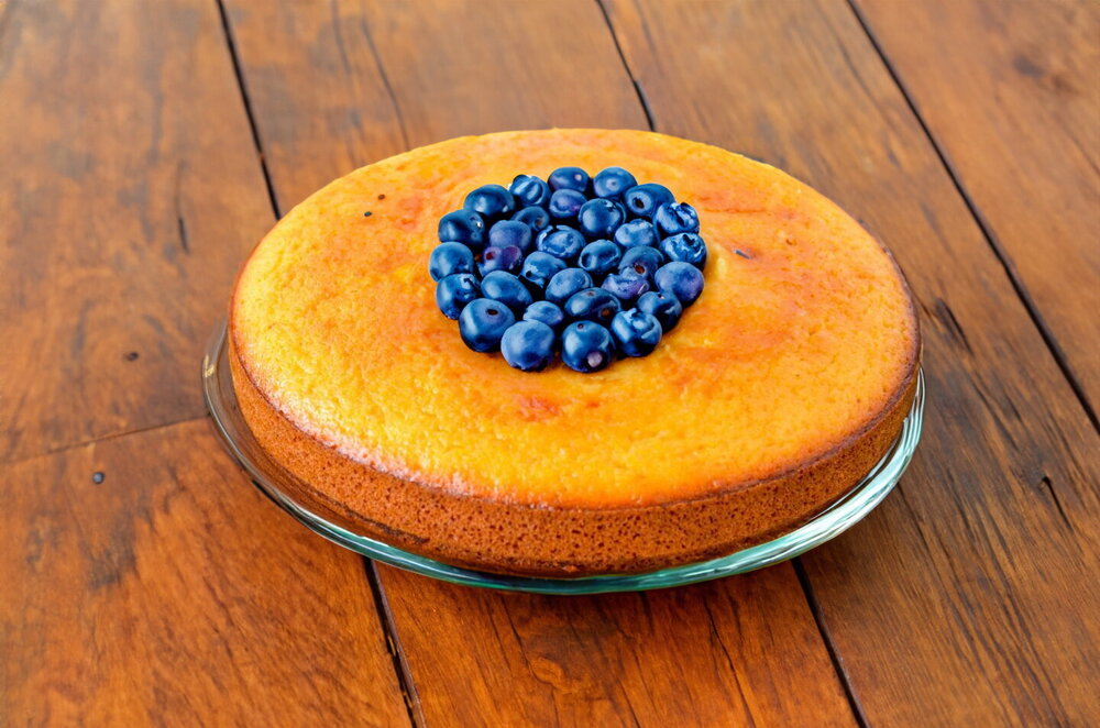 Simple Semolina Cake in the Oven with Kefir