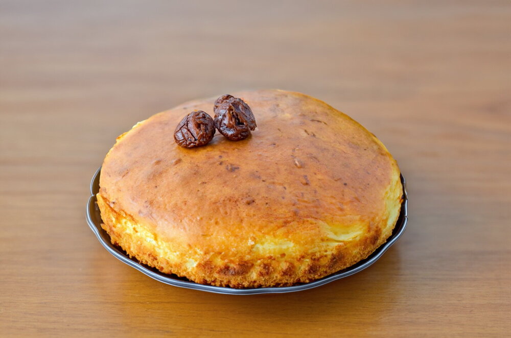 Curd Pour-over Pie in the Oven