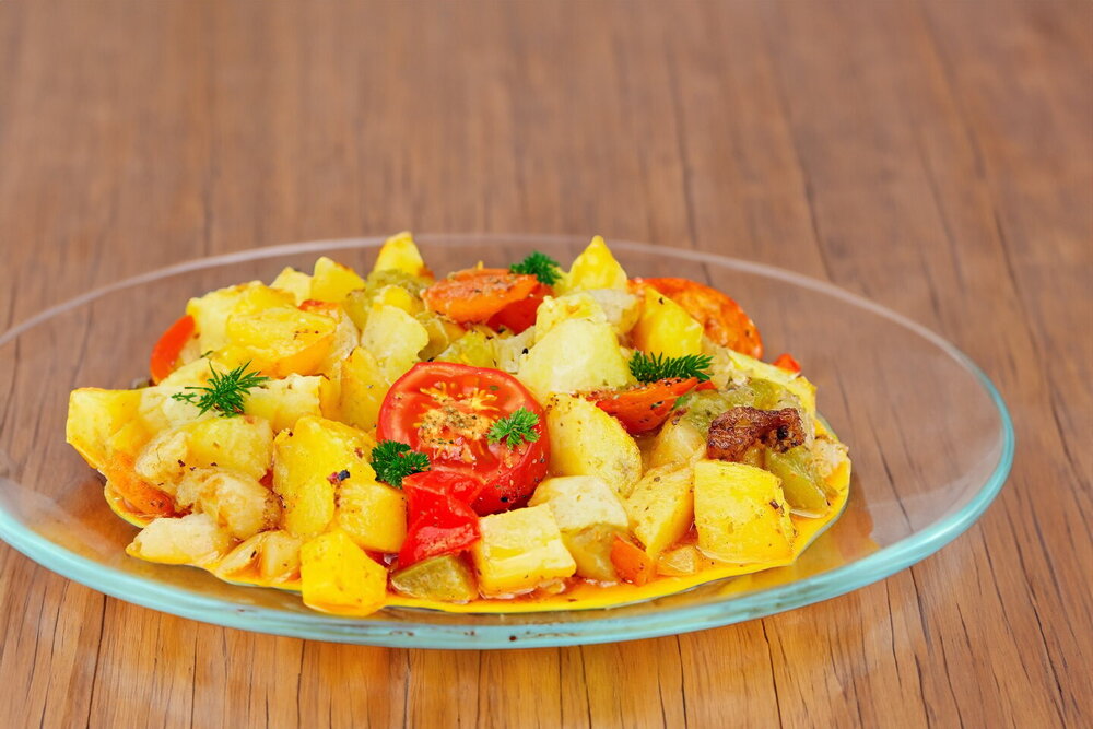 Rustic Vegetables in a Tandoor