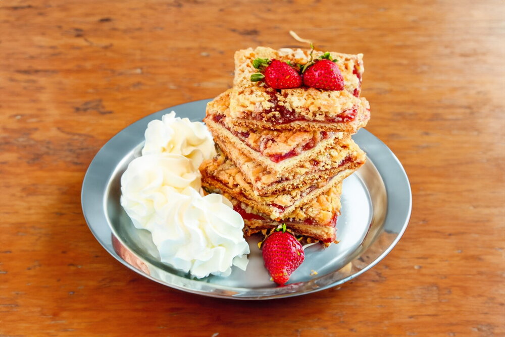 Viennese Jam Shortcrust Tart