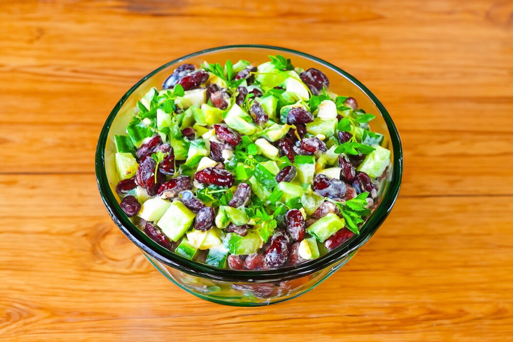 Bean and Cucumber Salad