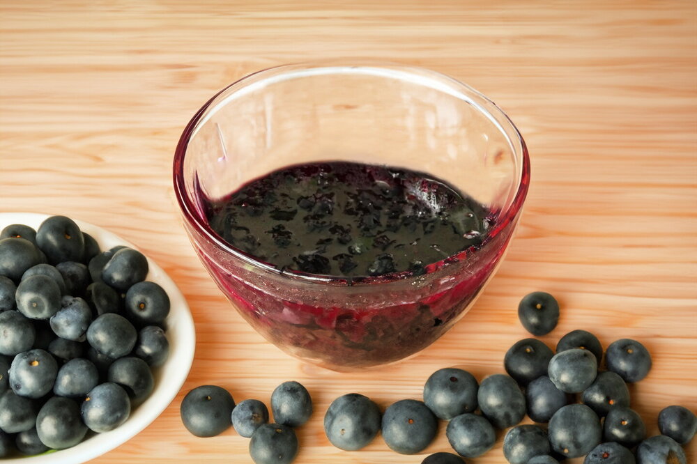 Blueberry Jam for Winter