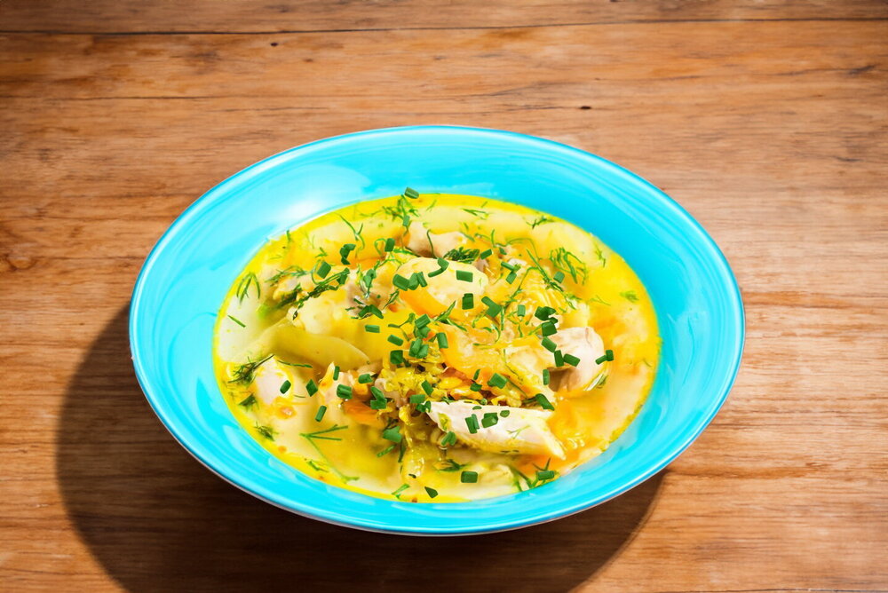 Classic Chicken Rassolnik Soup