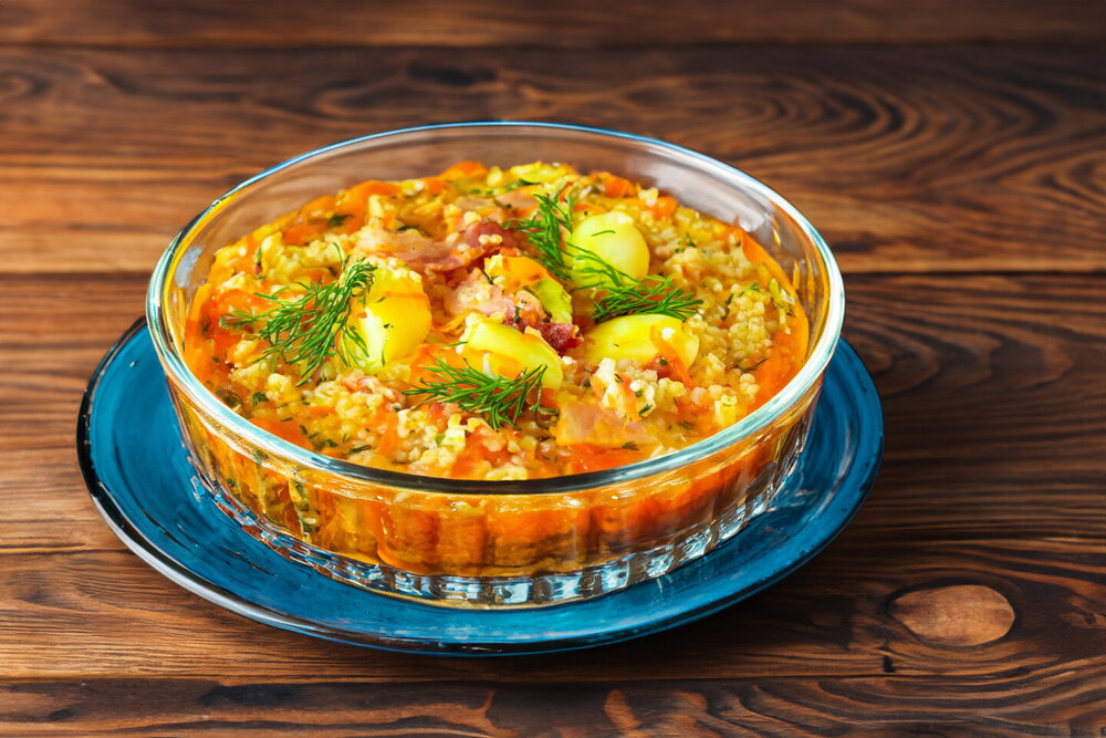 Classic Homemade Millet Kulesh