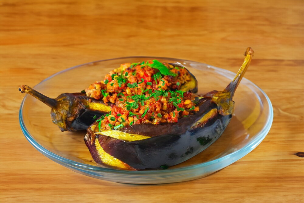 Turkish-Style Eggplants with Ground Meat