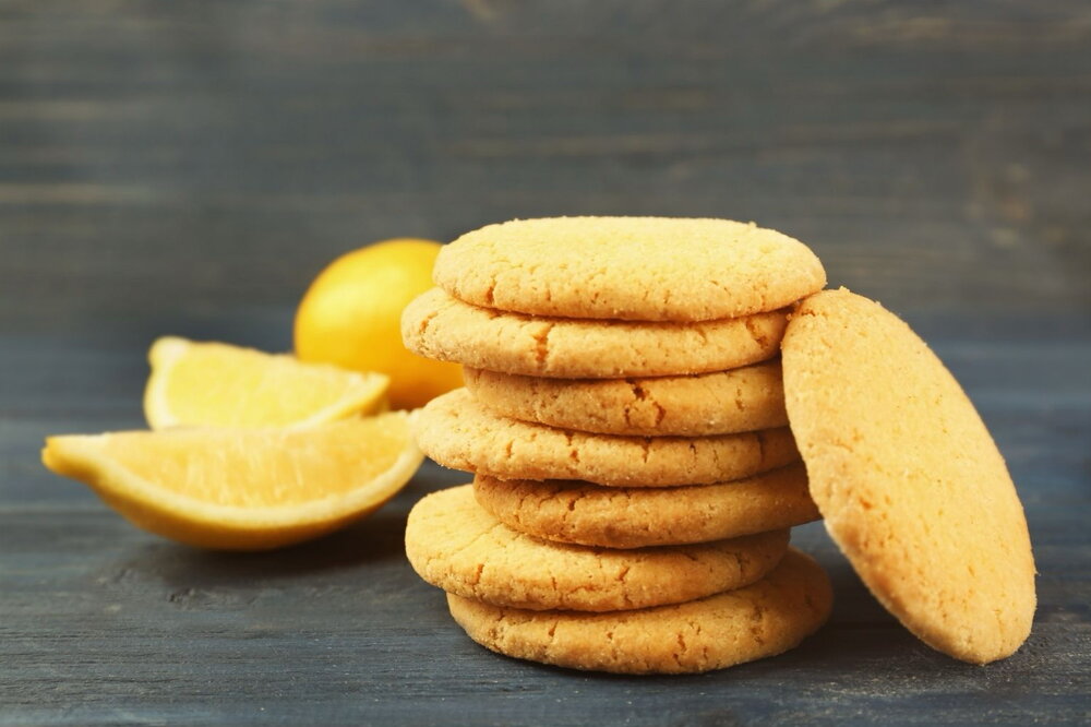 Cardamom and lemon cookies