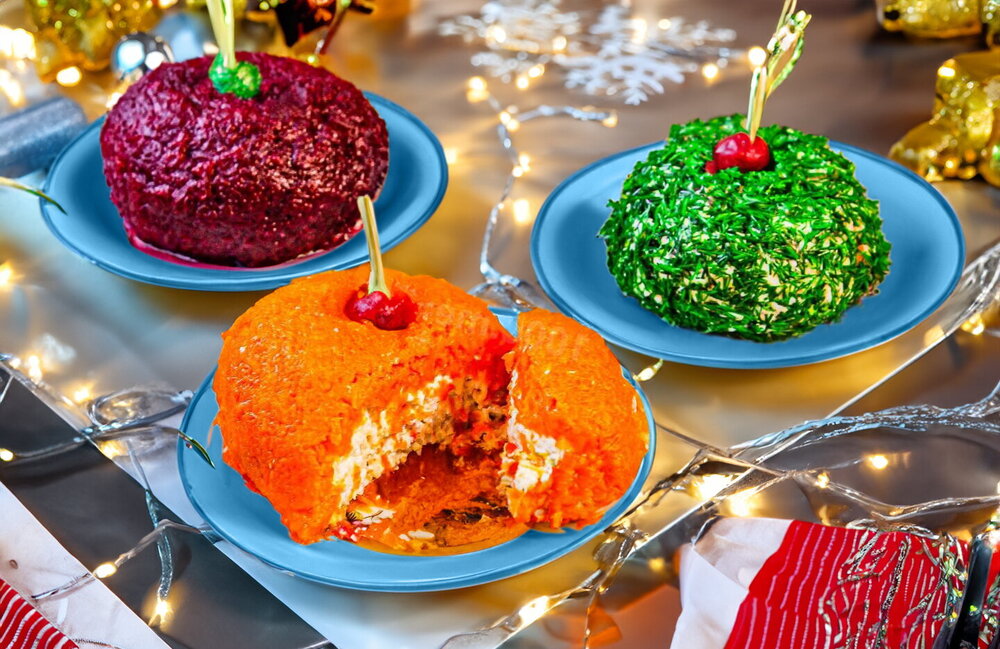New Year’s Salad Balls