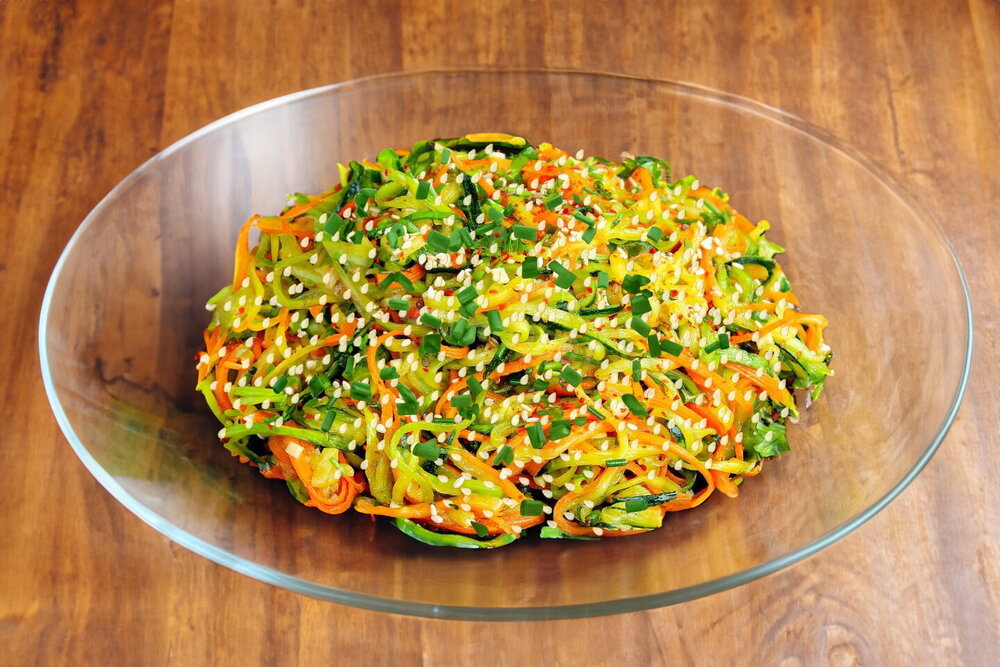 Quick Korean-style zucchini