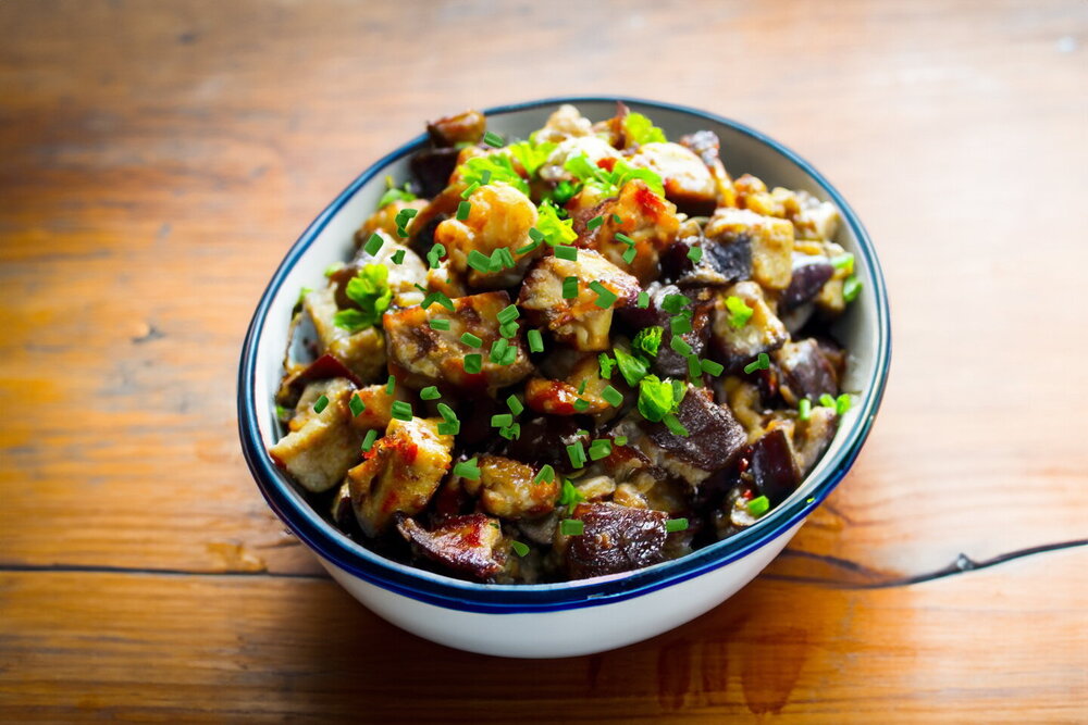 Fried Eggplants “Like Mushrooms”
