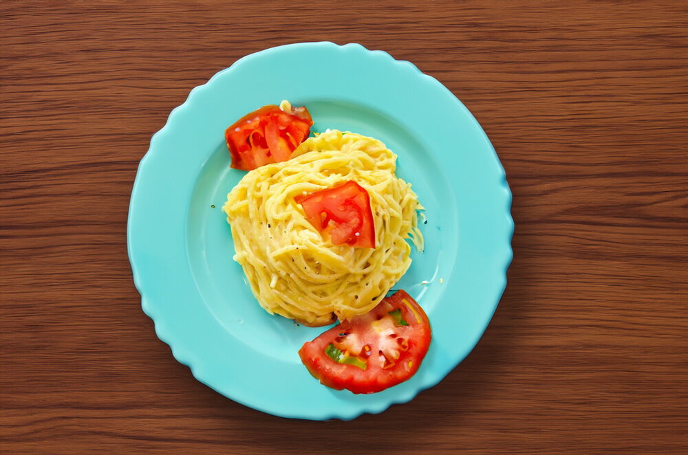 Pasta with Cheese and Egg