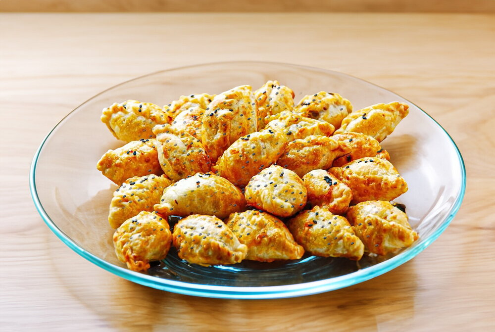 Puff Pastry Pies in the Oven