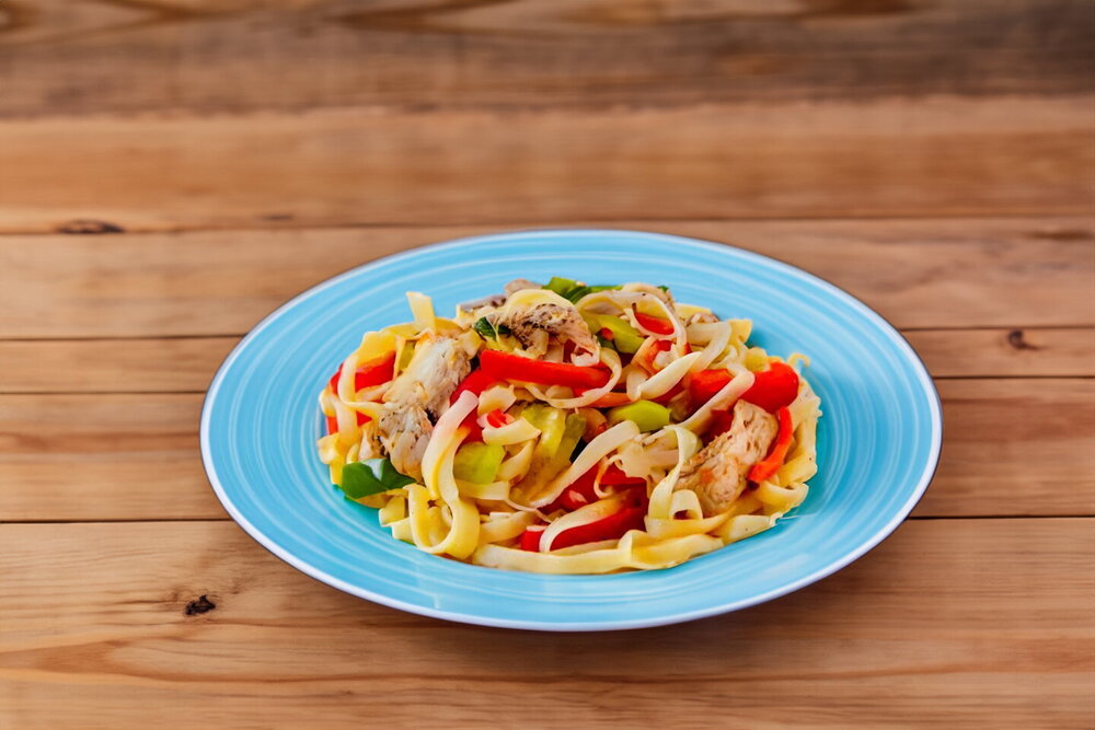 Noodles with Pork and Vegetables