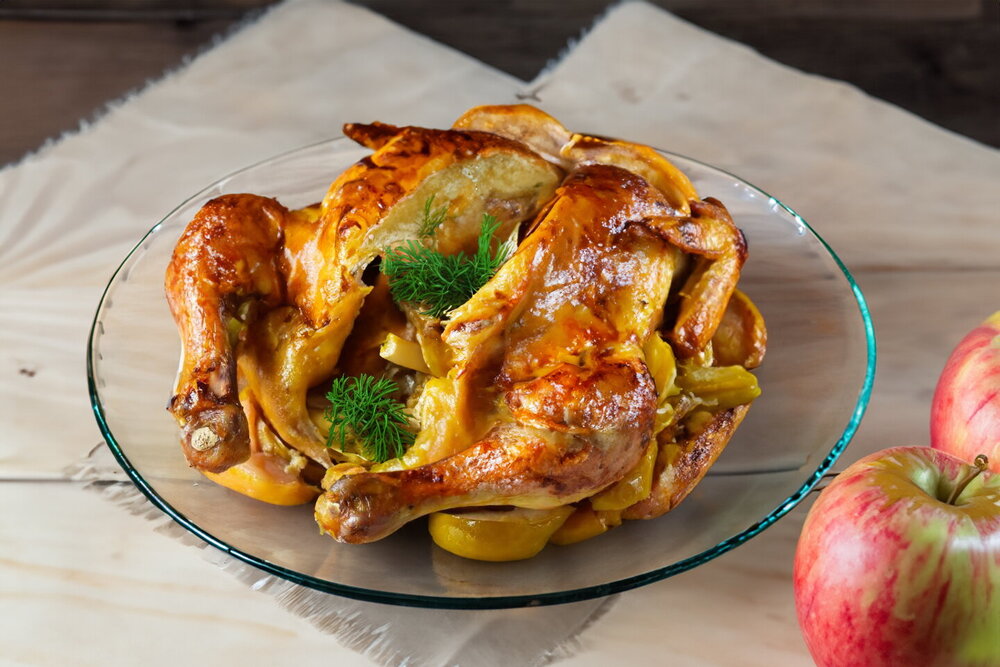 Roast Chicken in a Dutch Oven