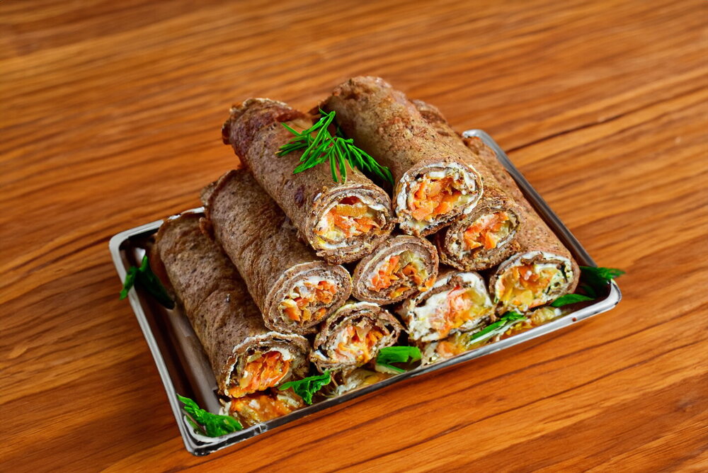 Liver Pancakes with Filling