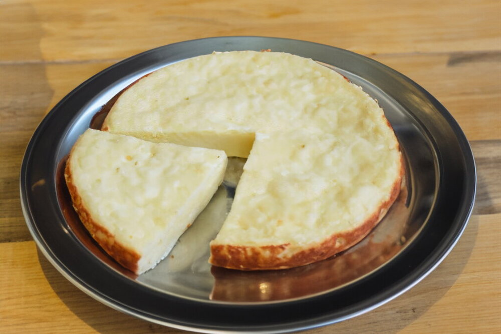 Cottage Cheese Casserole with Semolina without Sour Cream, Milk, or Kefir