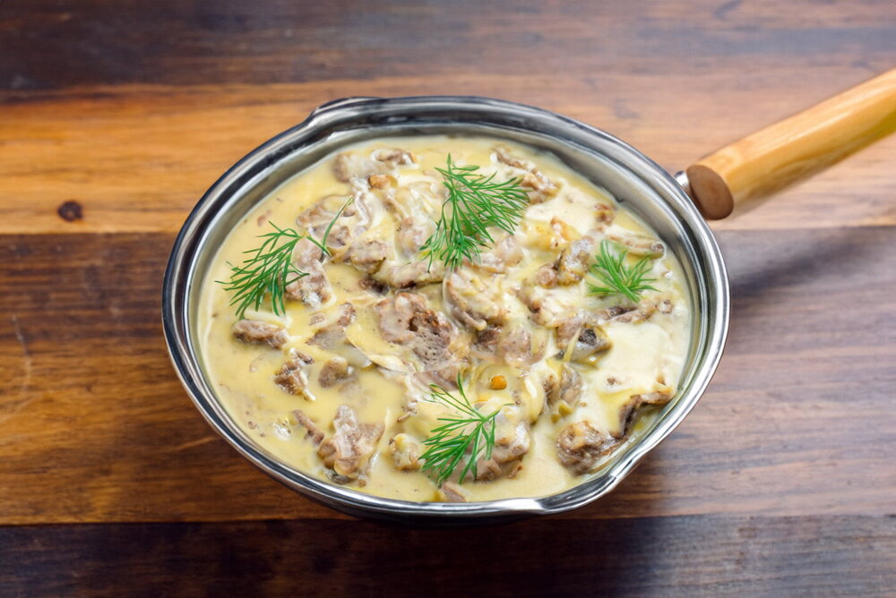 Beef Stroganoff