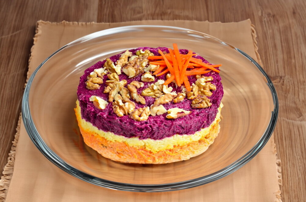 Classic Beet, Carrot, and Raisin Salad