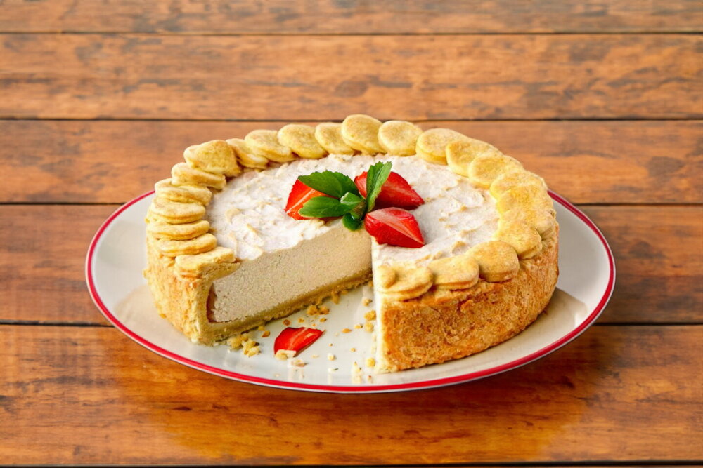Shortcrust Pie with Cottage Cheese and Banana