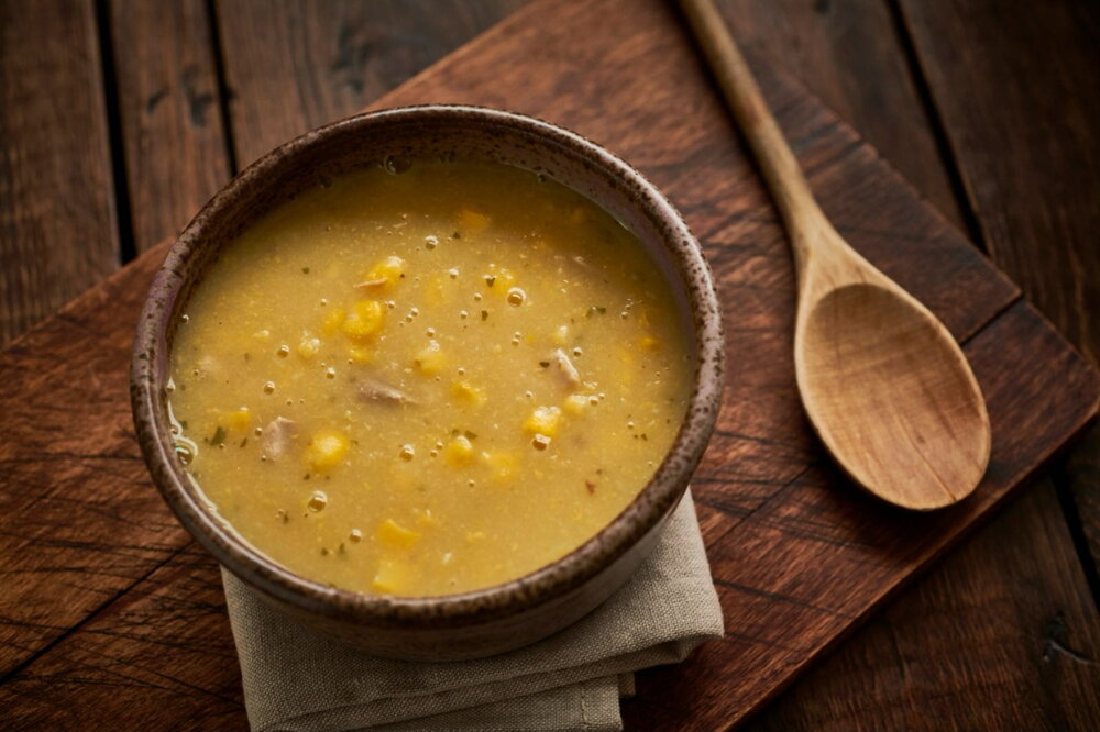 Sweetcorn soup