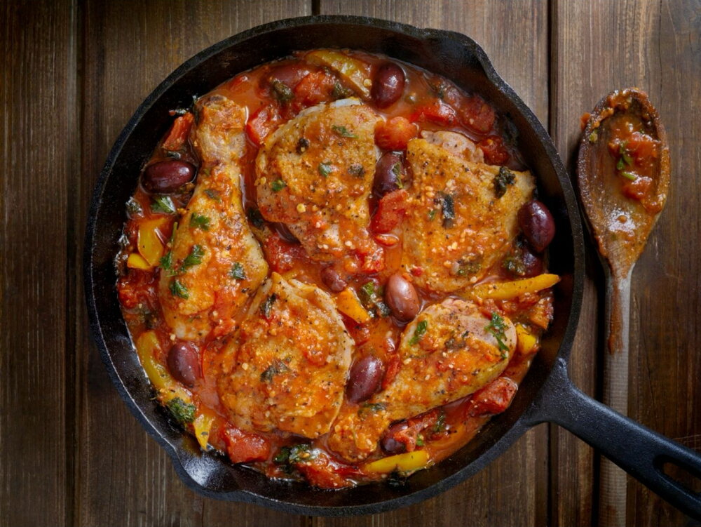 Chicken cacciatore