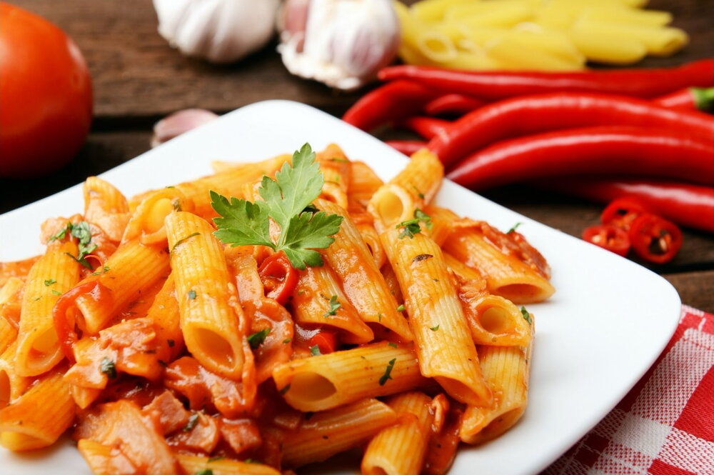 Chicken arrabiata