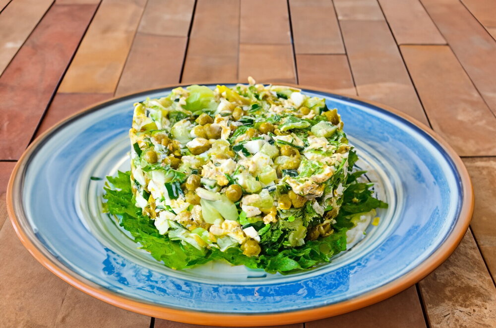 Light Birthday Salad