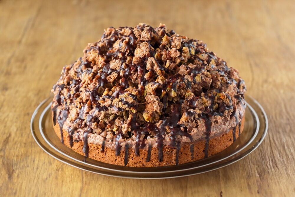 Cake “Food of the Gods” with Walnuts