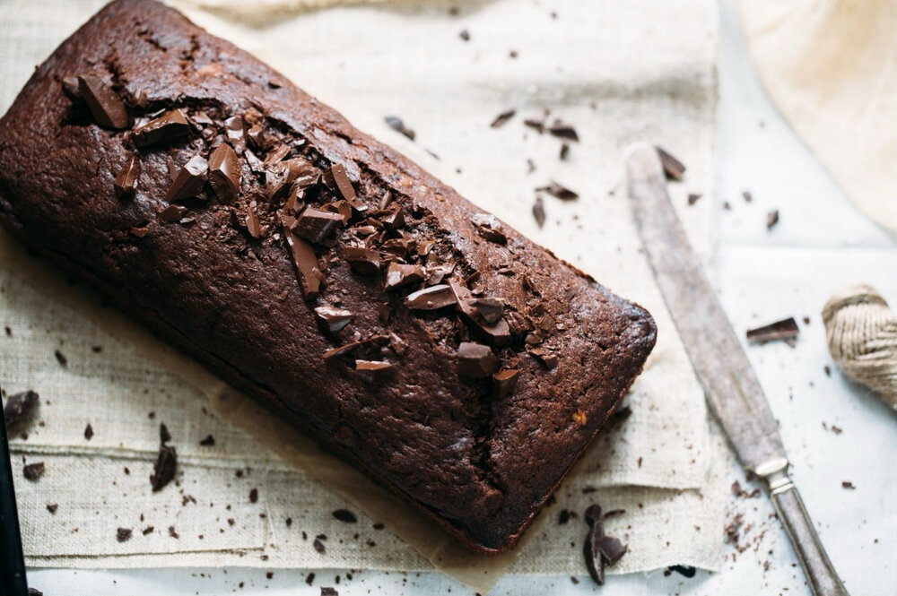 Chocolate banana bread