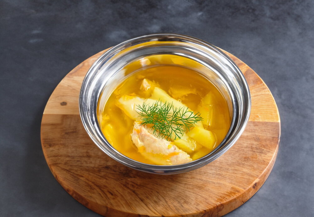 Classic Pea Soup with Chicken